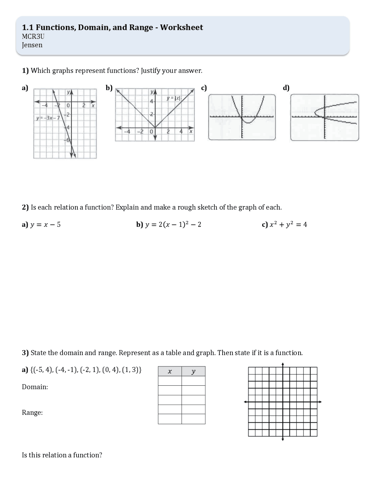 1 1 Functions Domain And Range Worksheet Summaries Electronics Docsity 1 1 Functions Domain And Range Worksheet Summaries Electronics Docsity