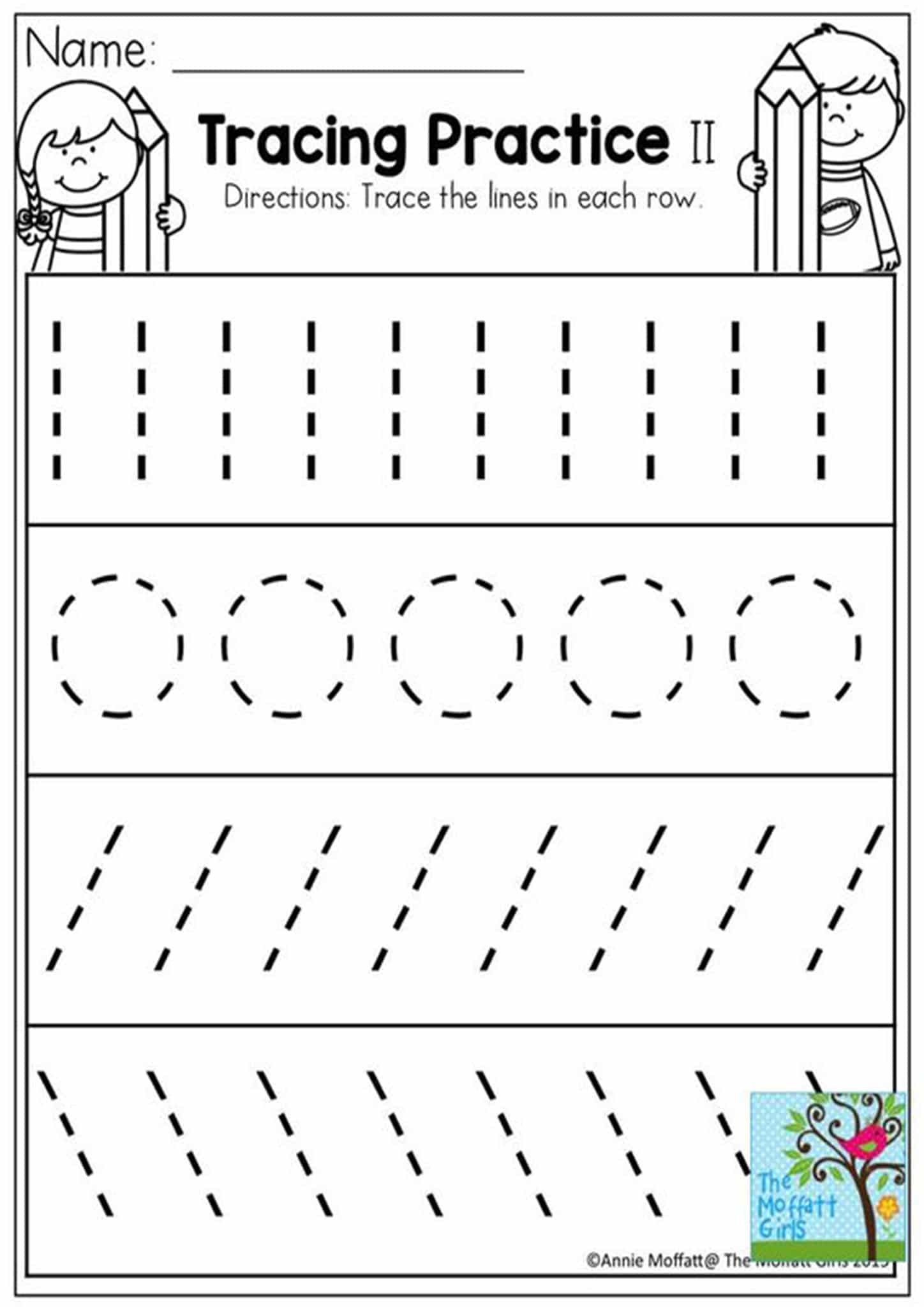 10 Tracing Activity Ideas Free Preschool Worksheets Kindergarten Worksheets Preschool Learning Activities