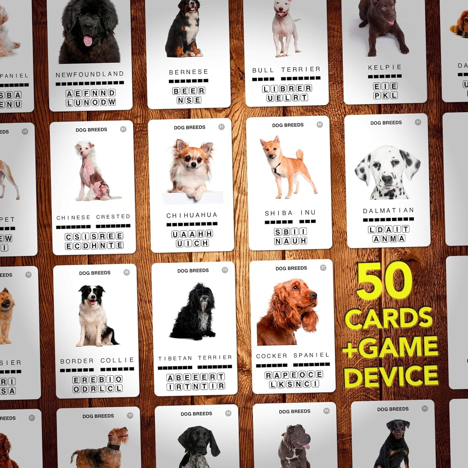 100 PICS Dogs Travel Game Learn 100 Dog Breeds Botswana Ubuy