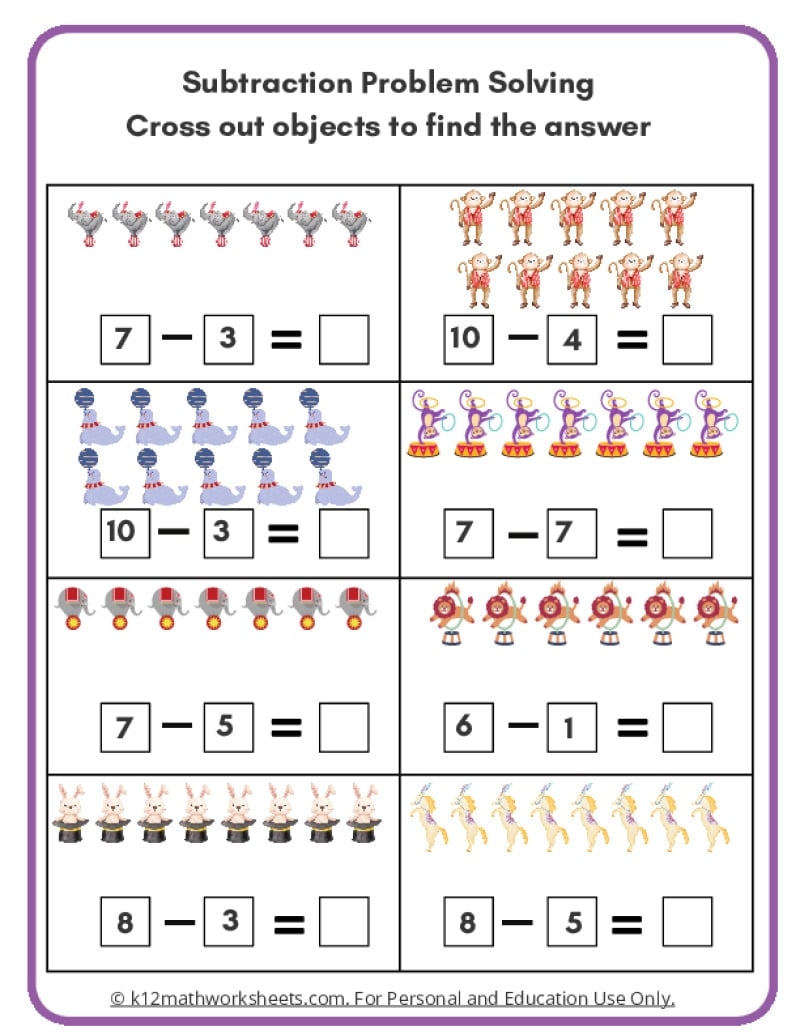 1st Grade Math Worksheets