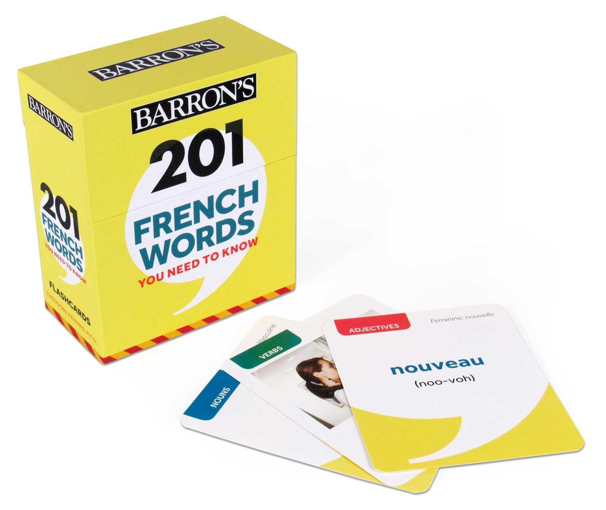 201 French Words You Need To Know Flashcards Franz sisch Schulbuch 978 1 5062 6196 6 Thalia