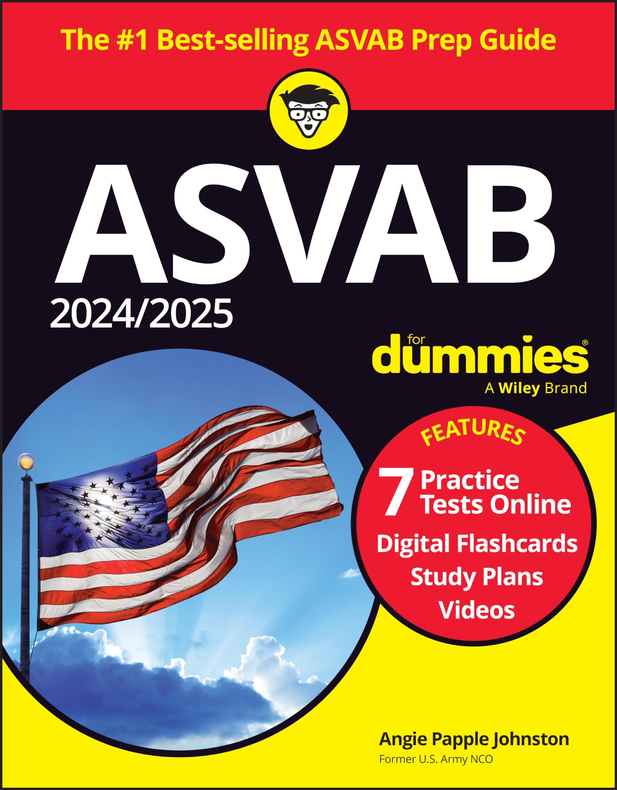2024 2025 ASVAB For Dummies Book 7 Practice Tests Flashcards Videos Online Papple Johnston Angie 9781394241187 Books Amazon ca