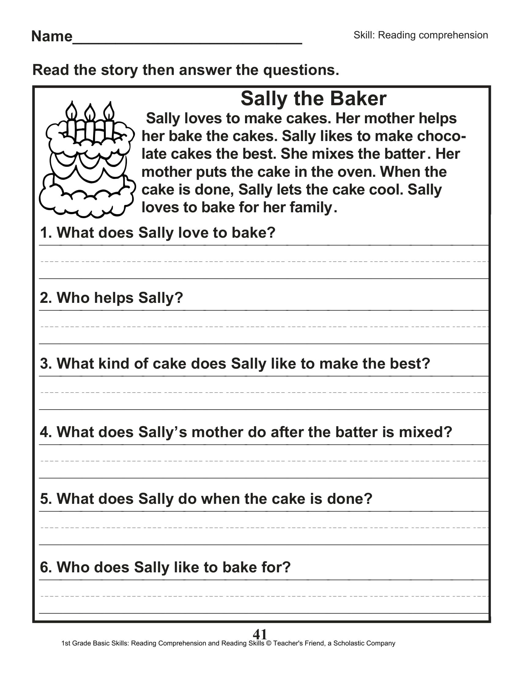26 Best 1st Grade Reading Worksheets Ideas Reading Worksheets 1st Grade Reading Worksheets Reading Comprehension Worksheets