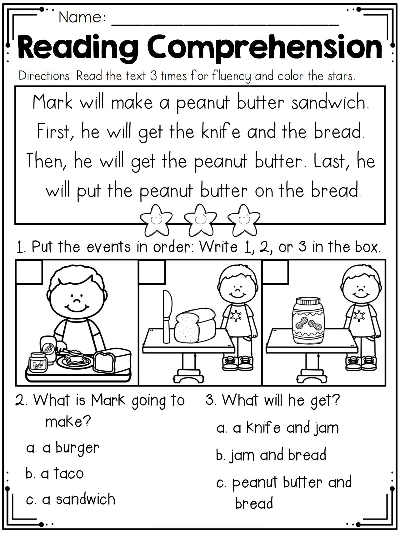 3 Comprehensive Sequencing Reading Comprehension Workbook For Kids Printable English Activity special Needs Autism Friendly Etsy 3 Comprehensive Sequencing Reading Comprehension Workbook For Kids Printable English Activity special Needs Autism Friendly Etsy