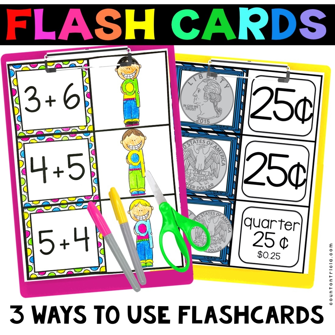 3 Ways To Use Math Flashcards To Master Facts Count On Tricia