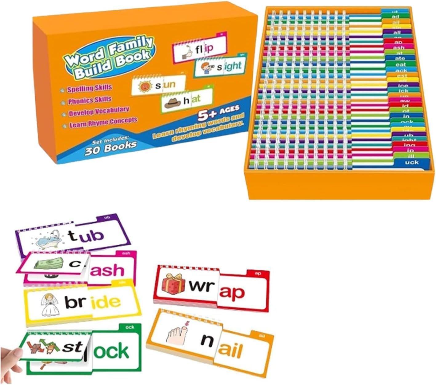 at word family flashcards