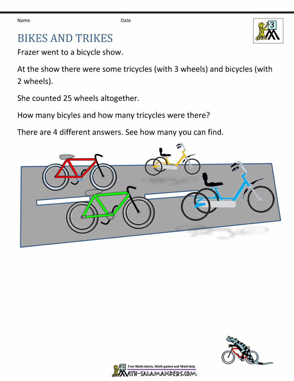 3rd Grade Math Problems 3rd Grade Math Problems