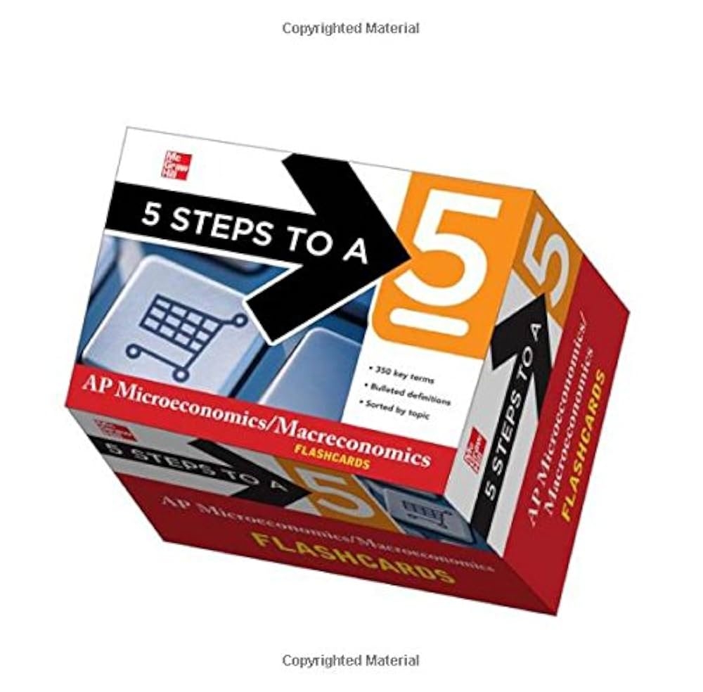 5 Steps To A 5 AP Microeconomics Macroeconomics Flashcards Dodge Eric R Amazon au Books