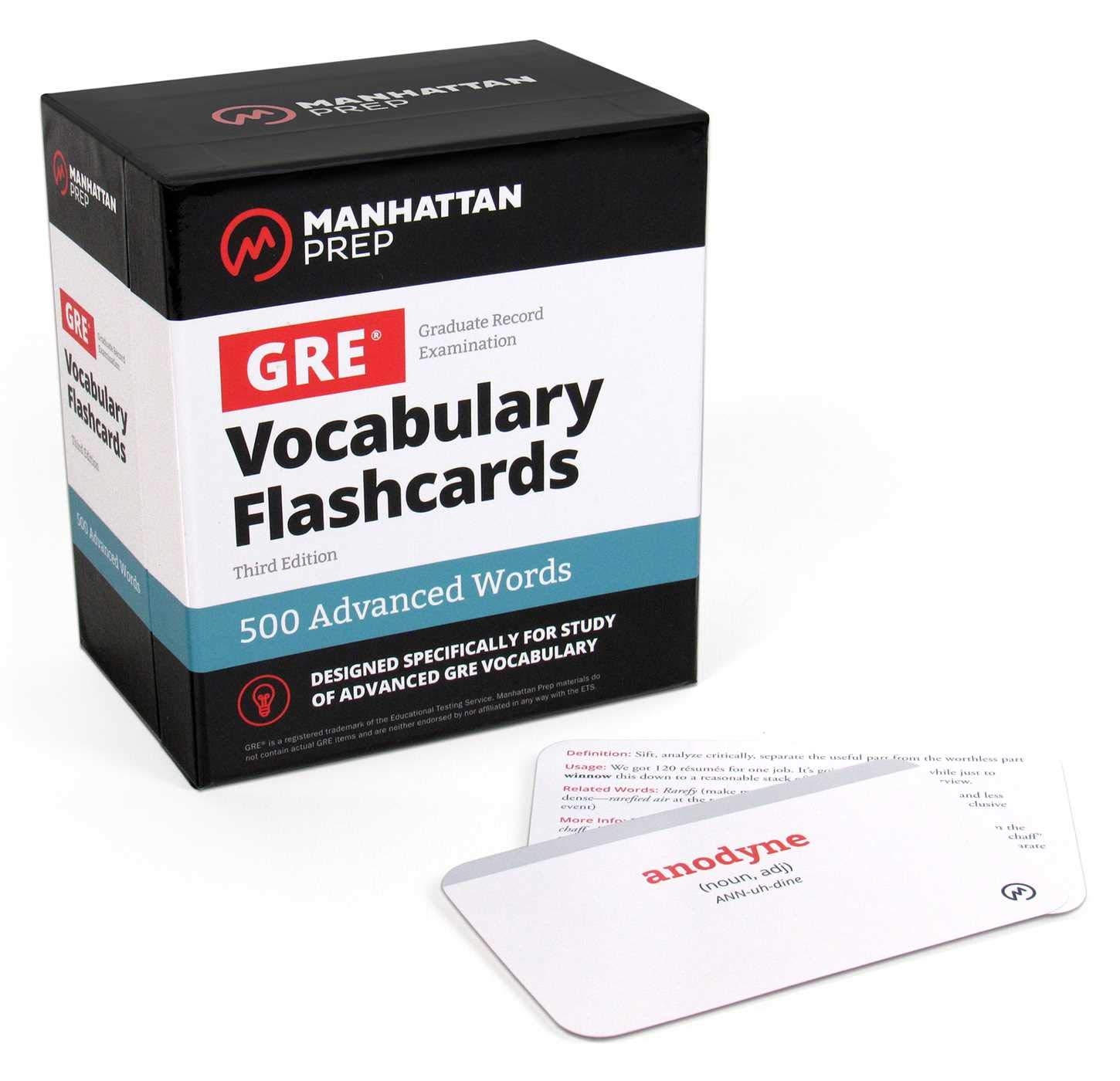 500 Advanced Words GRE Vocabulary Flashcards Manhattan Prep GRE Prep Manhattan Prep Amazon de Books