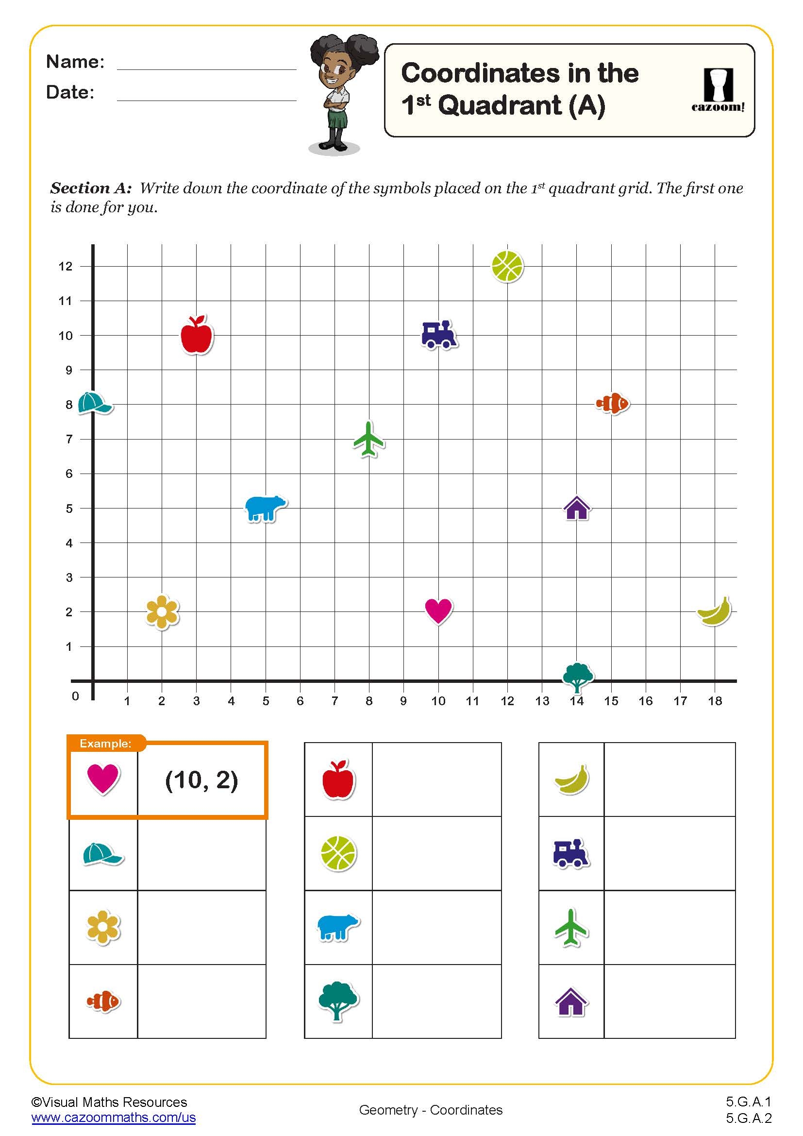 math worksheets for 5th grader