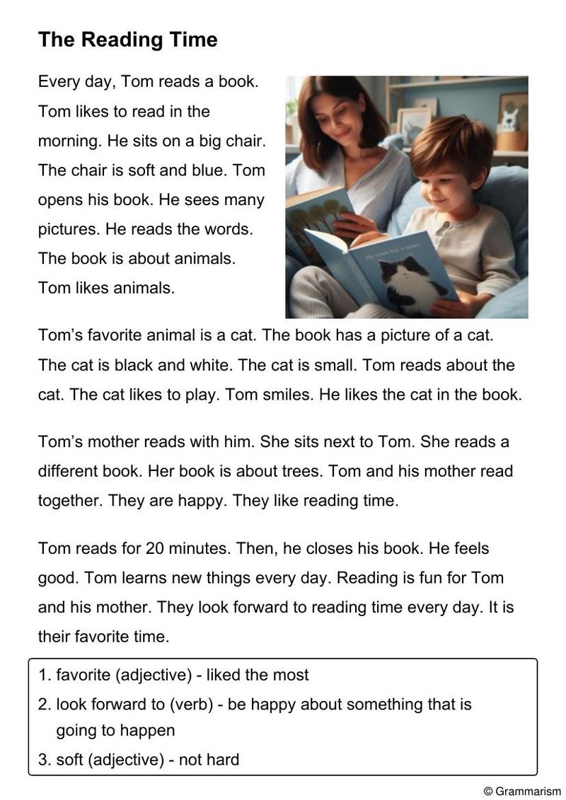 fun reading worksheets
