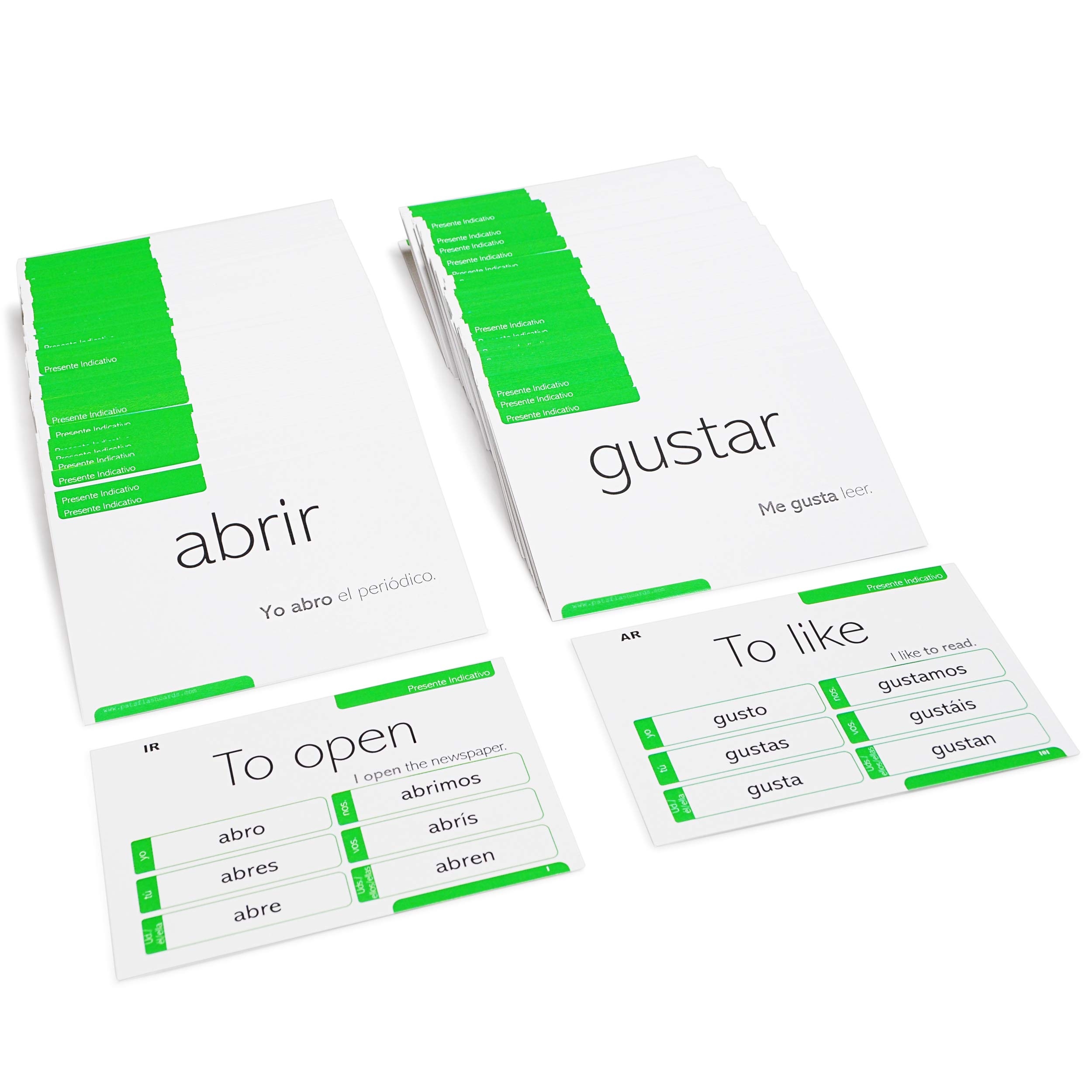 800 Spanish Conjugation Cards 200 Verbs With Full Examples In Spanish And English And 9 Different Tenses Amazon de Toys