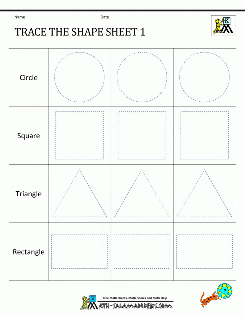 9 Best Shape Tracing Worksheets Fun Engaging Shape Activities For Kids The Teach Simple Blog