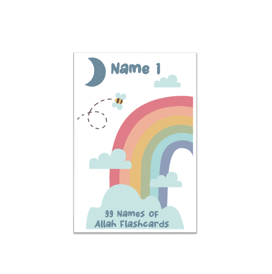 99 Names Of Allah Cards Download Little Muslim Books
