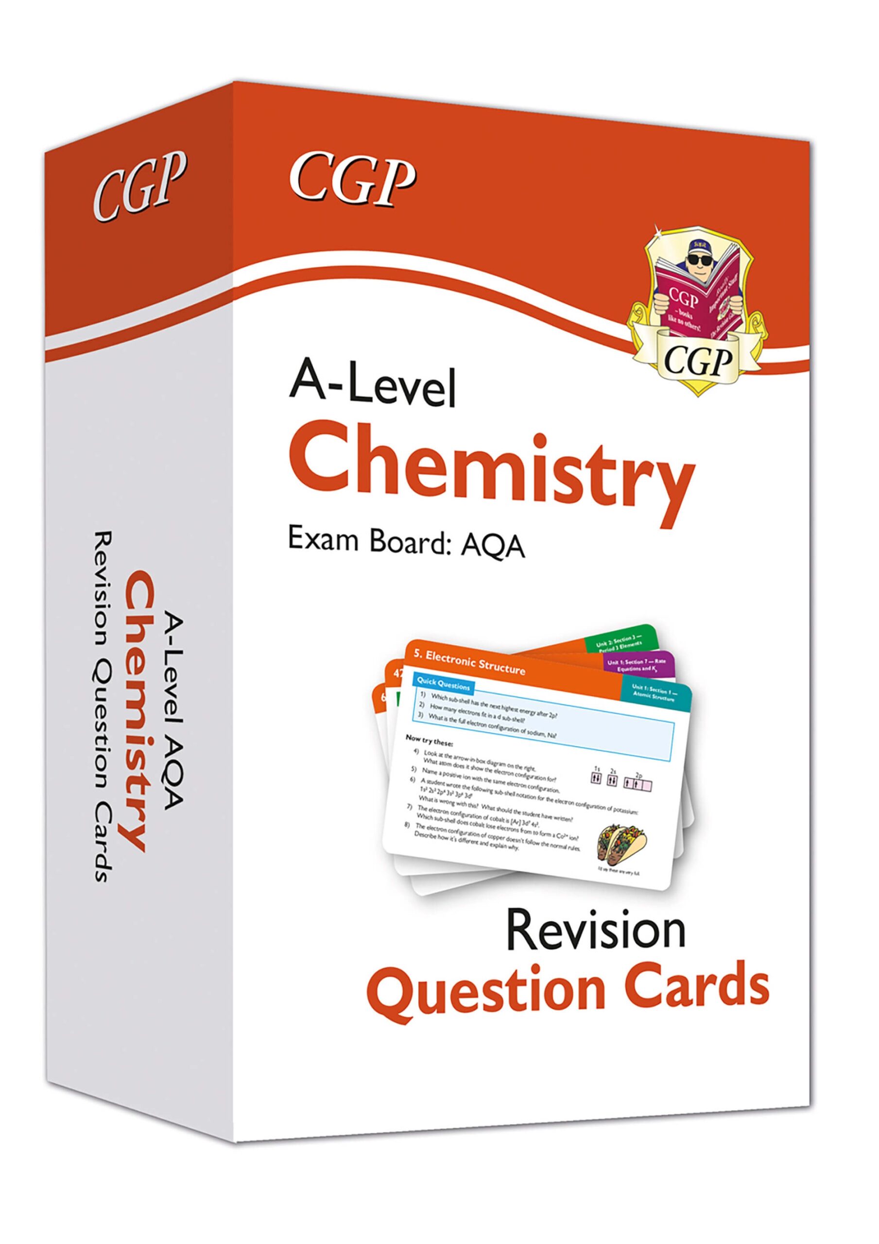 A Level Chemistry AQA Revision Question Cards CGP Books