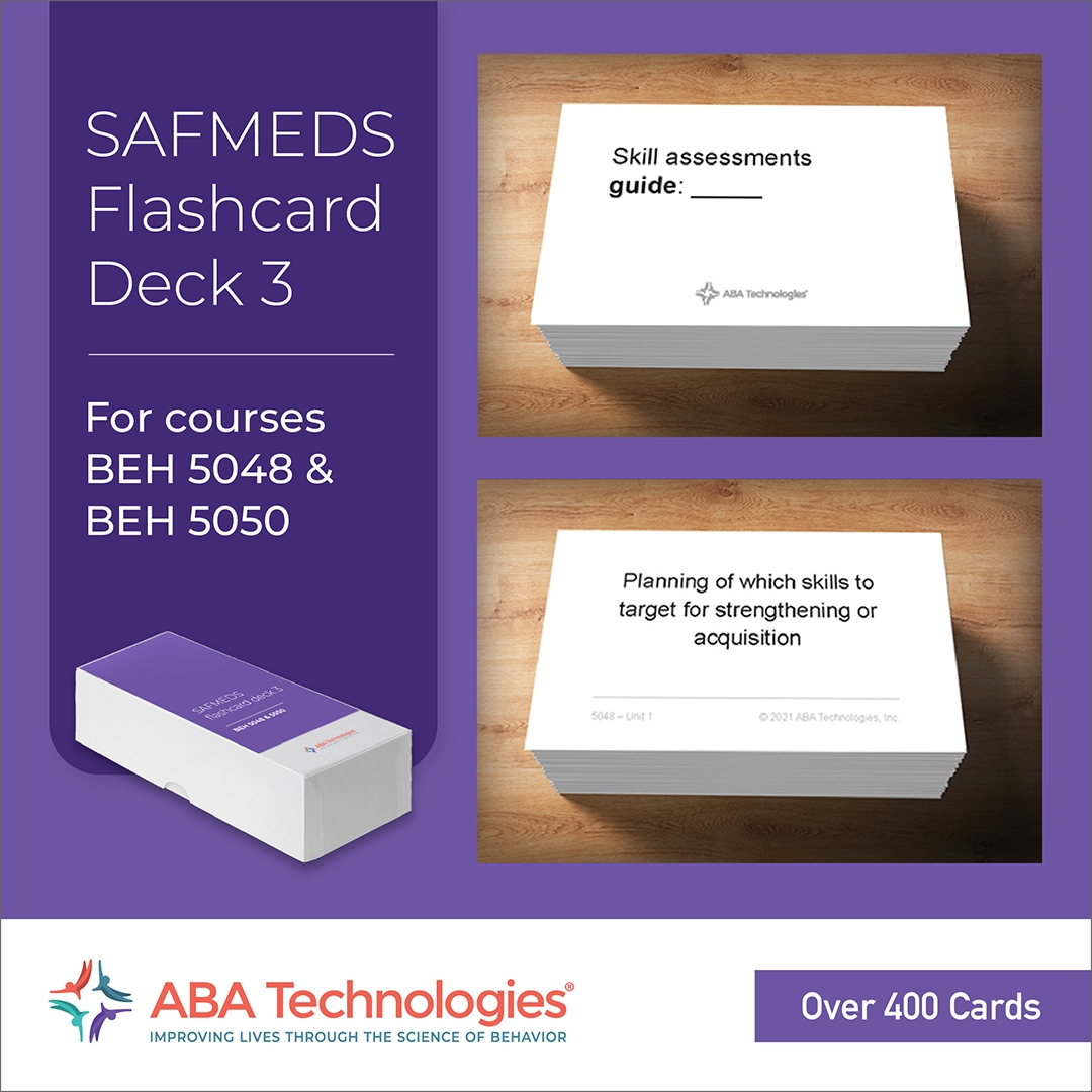 ABA Technologies On X Fluency Flashcards Are Available Now For All Your Studying Needs Get Yours Now Https t co G8DpllTiks flashcards safmeds bcba bacb bacbceu bcaba rbt behavior aba behavioranalysis appliedbehavioranalysis Https t 