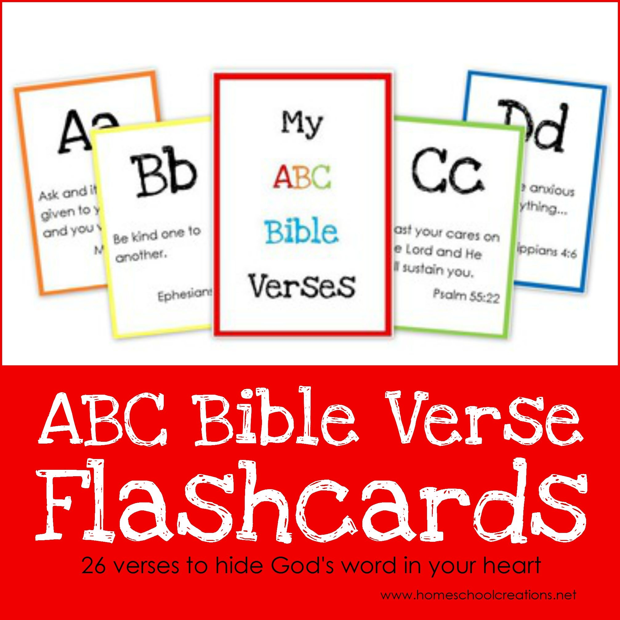 ABC Bible Verse Flashcard Printables Teaching God s Word ABC Bible Verse Flashcard Printables Teaching God s Word