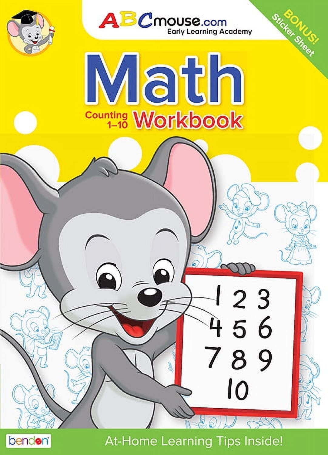 ABCmouse Learn To Count 80 Page Workbook With Stickers By Bendon Publishing Walmart Business Supplies ABCmouse Learn To Count 80 Page Workbook With Stickers By Bendon Publishing Walmart Business Supplies