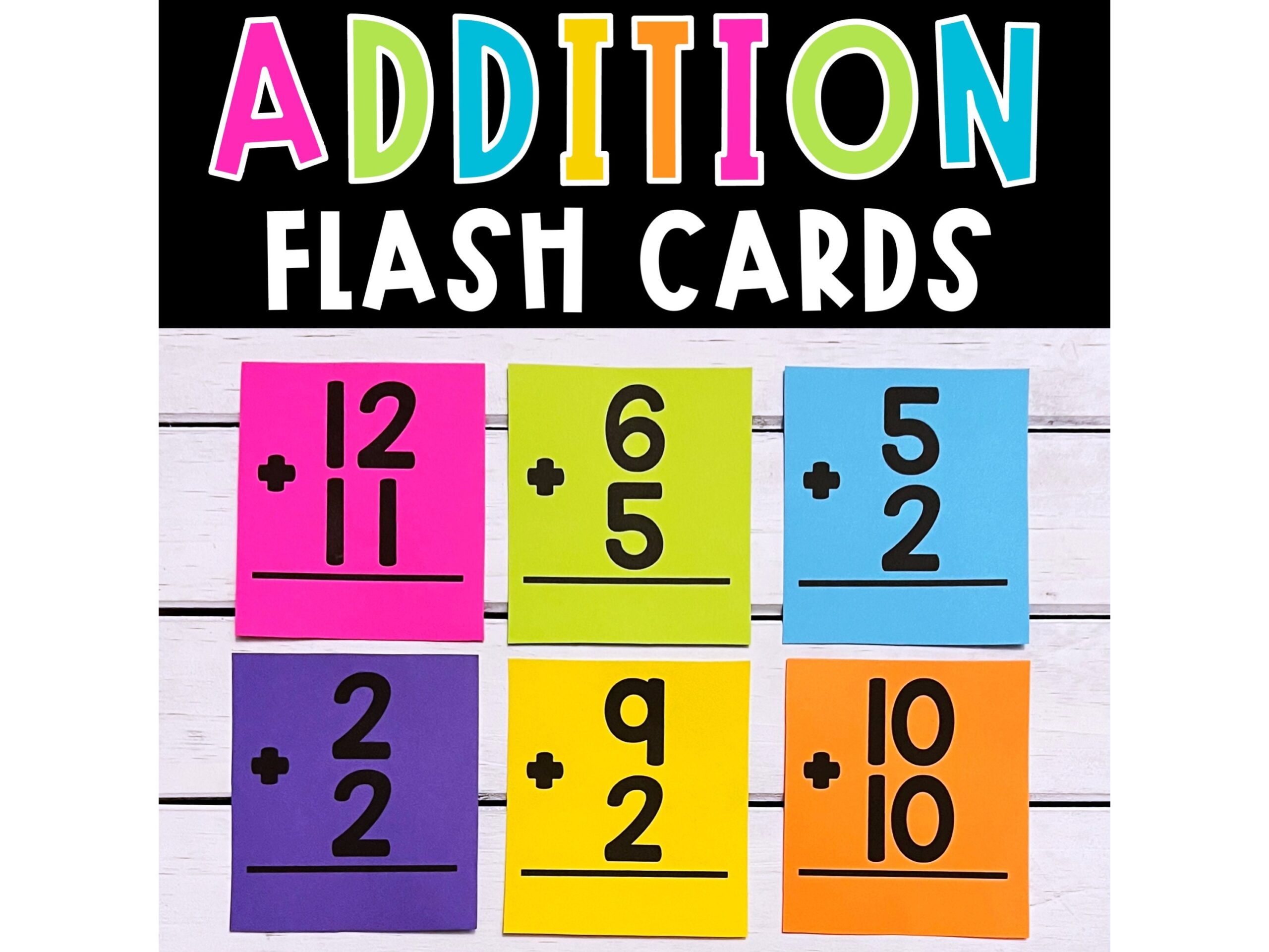 addition flashcards 0 20