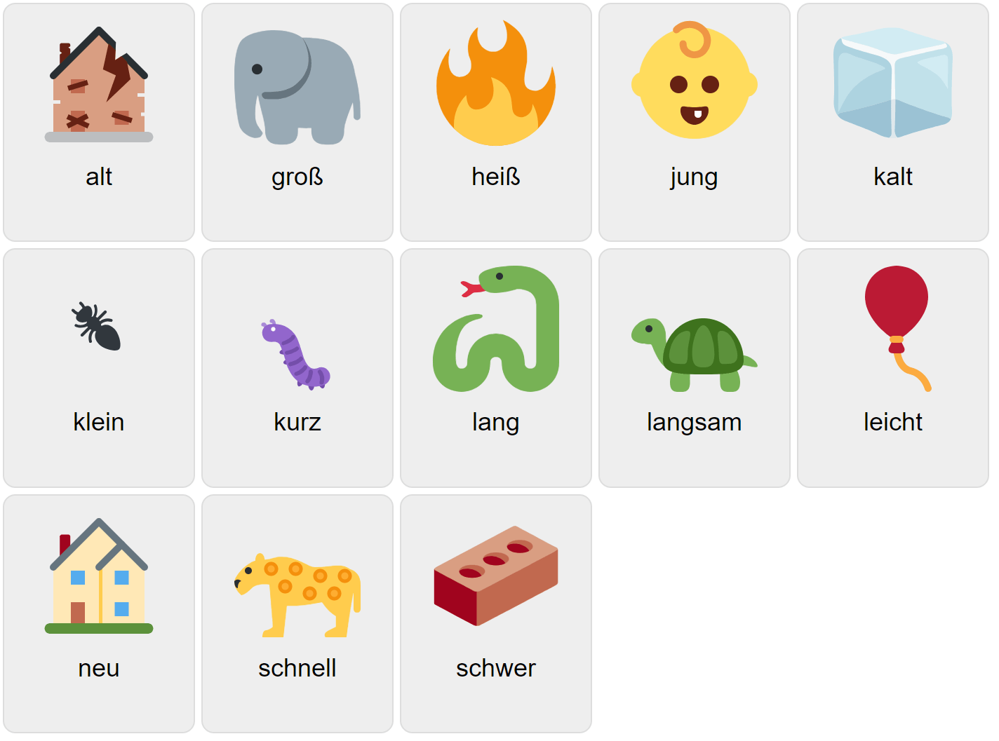 duolingo german vocabulary flashcards