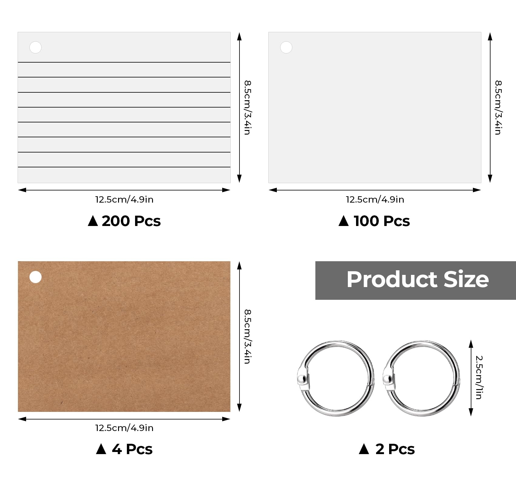 Agoer Flash Cards White 300 Lines 5 X 3 4 Inch Blank Index Cards White Flashcards Flashcards For Students Learning Office Note Cards To Do List Memo Amazon de Stationery Office Supplies