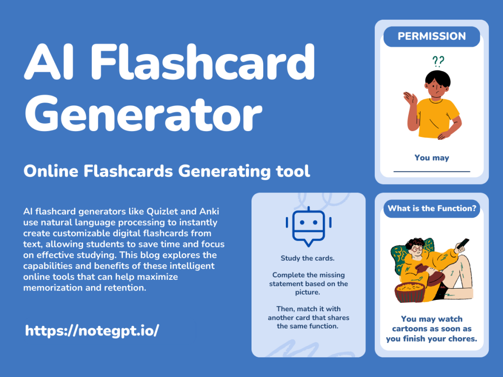 AI Flashcard Generator Online Flashcards Generating Tool