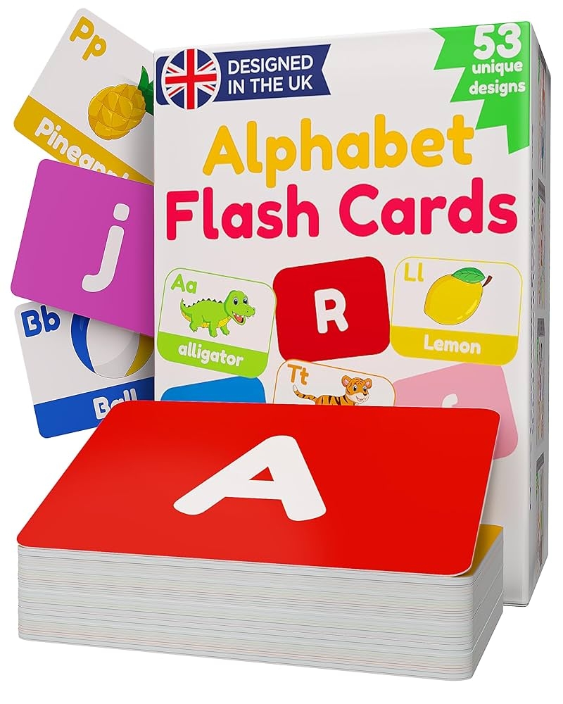 Alphabet ABC Flashcards For Toddlers 2 4 Years 52 Flashcards ABC Cards Uppercase And Lower Case Letters A Z ABC Learning For Toddlers ABC Animal Card For Children From 2 3 4 5 Amazon de Toys