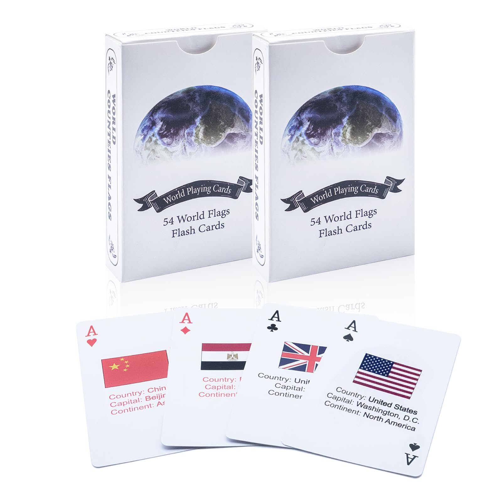 Amazon 2 Decks World Flag Flash Cards Country Flags Of The World Playing Cards World Flags Game Flashcards Geography Games Cards World Game Deck Of Cards Geography Gifts Gifts For Geography Lovers 