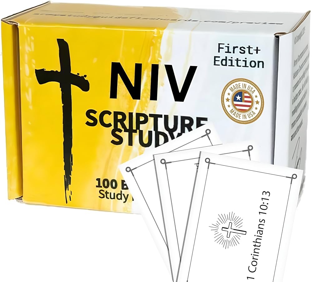 Amazon Agape Scripture Memory Cards 100 NIV Bible Verse Flashcards For Adults Kids Perfect For Bible Study Memorization And Christian Education Pocket Sized Durable Design Great Gift For Faith Learning 0790492990834 