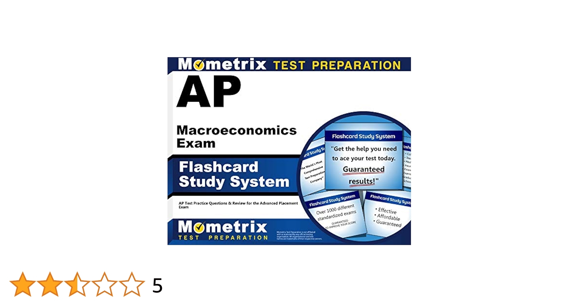 Amazon AP Macroeconomics Exam Flashcard Study System AP Test Practice Questions Review For The Advanced Placement Exam Cards 9781609711757 AP Exam Secrets Test Prep Team Libros