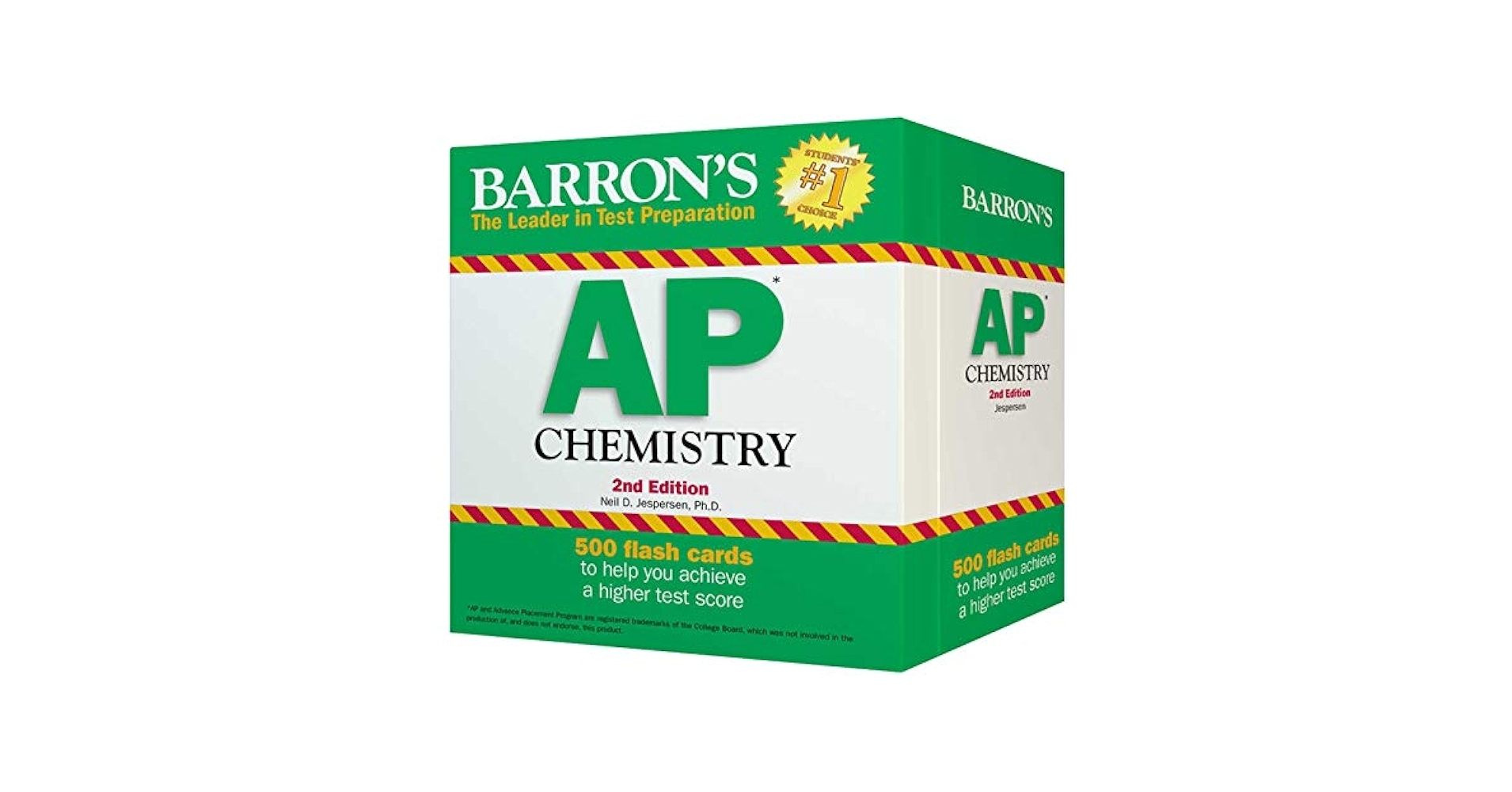 Amazon Barron s AP Chemistry Flash Cards 9781438074191 Jespersen Ph D Neil D 