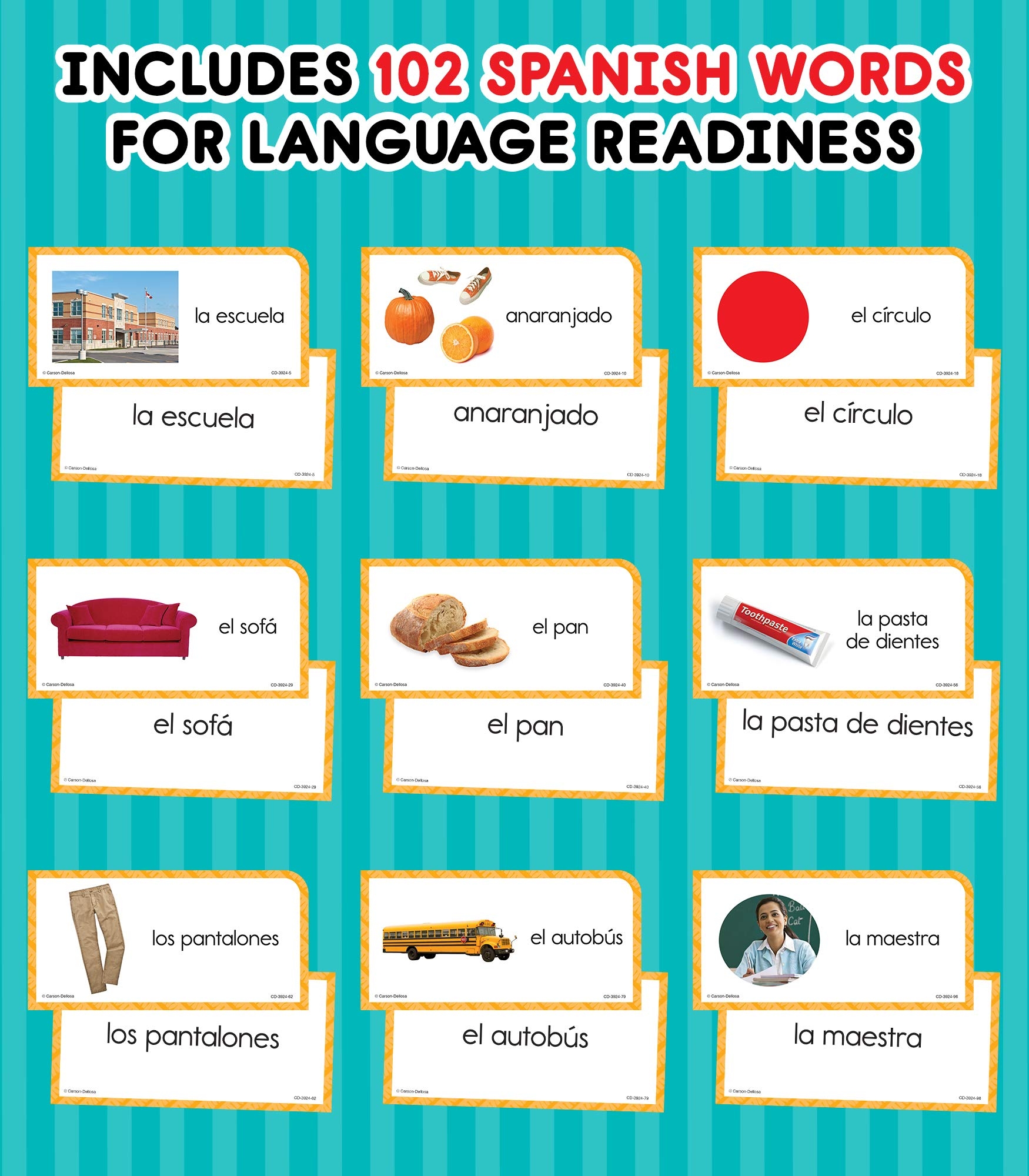 spanish vocab flashcards