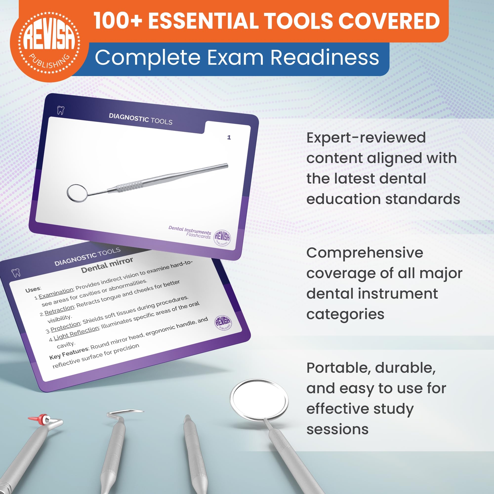 Amazon Dental Instruments Flash Cards For Studying Over 100 Study Flash Cards For Dental Assisting Students Exam Practice Practical Visual Aids With Tool Image And Descriptions Pocket Size Toys Games
