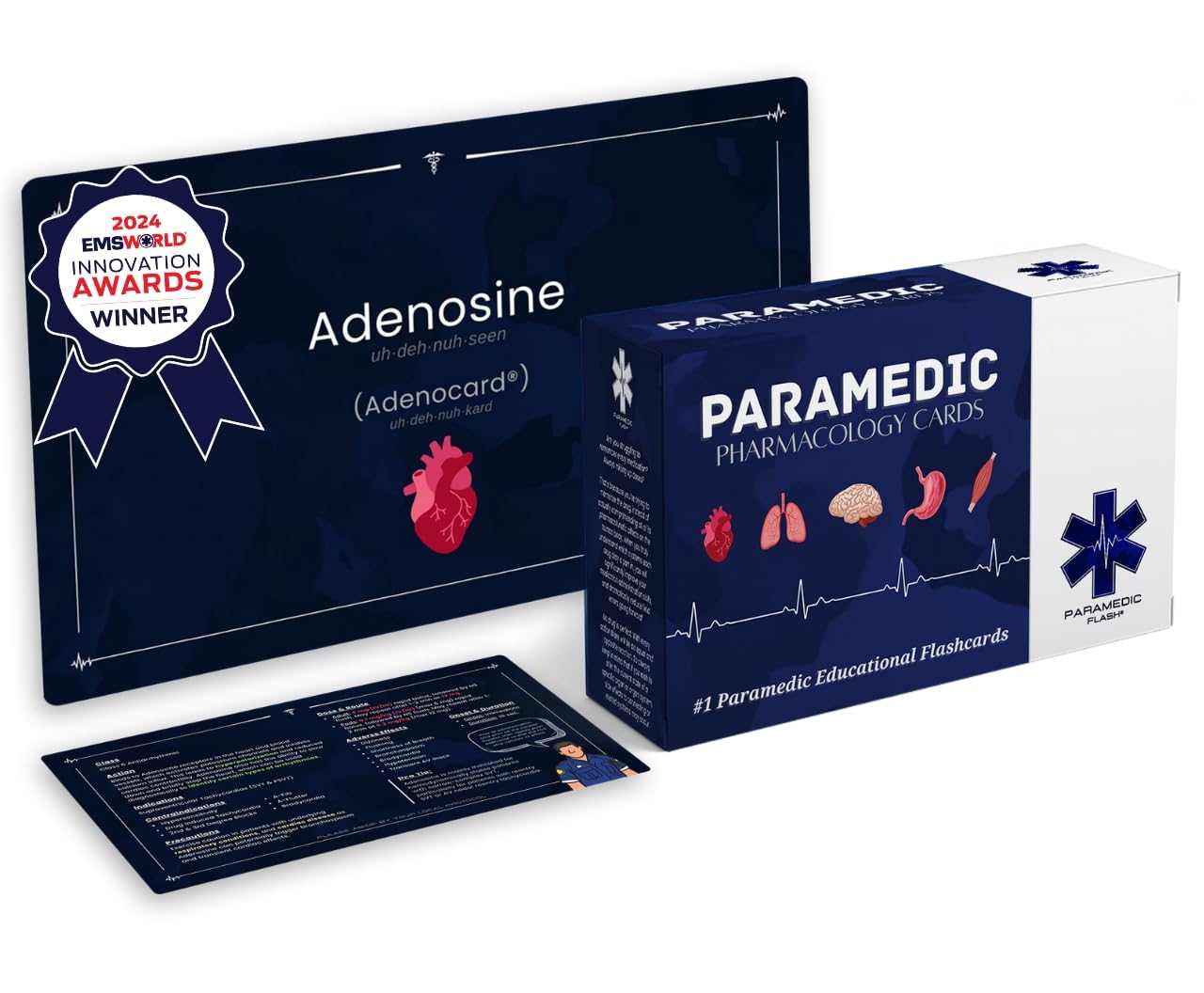 Amazon EMT Paramedic Pharmacology Drug Study Flashcards Pocket Guide With Test Questions Dosage Formulas IV Guages Concentrations Drip Rates So Much More For Students EMTs Paramedics Or Nurses 
