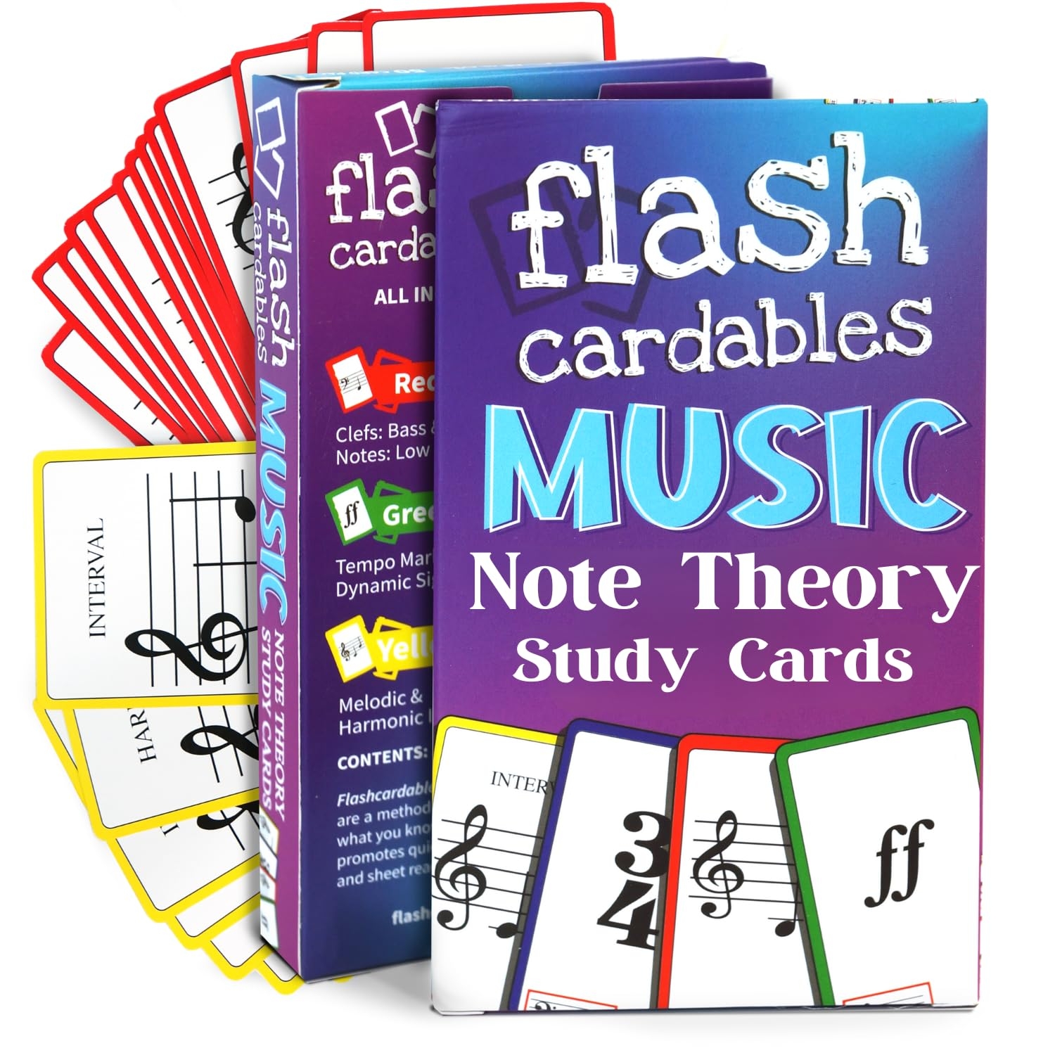 Amazon Flashcardables Premium Music Flash Cards Toys Games