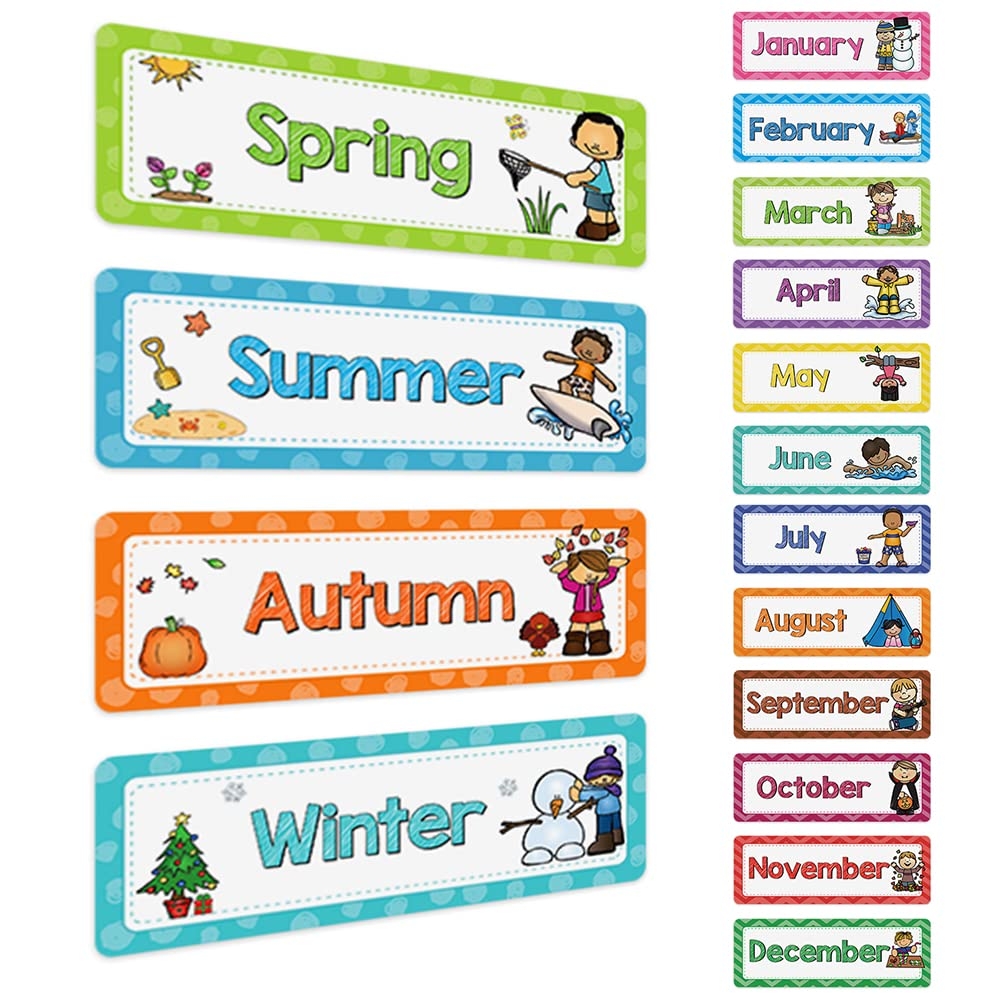 months of the year flashcards