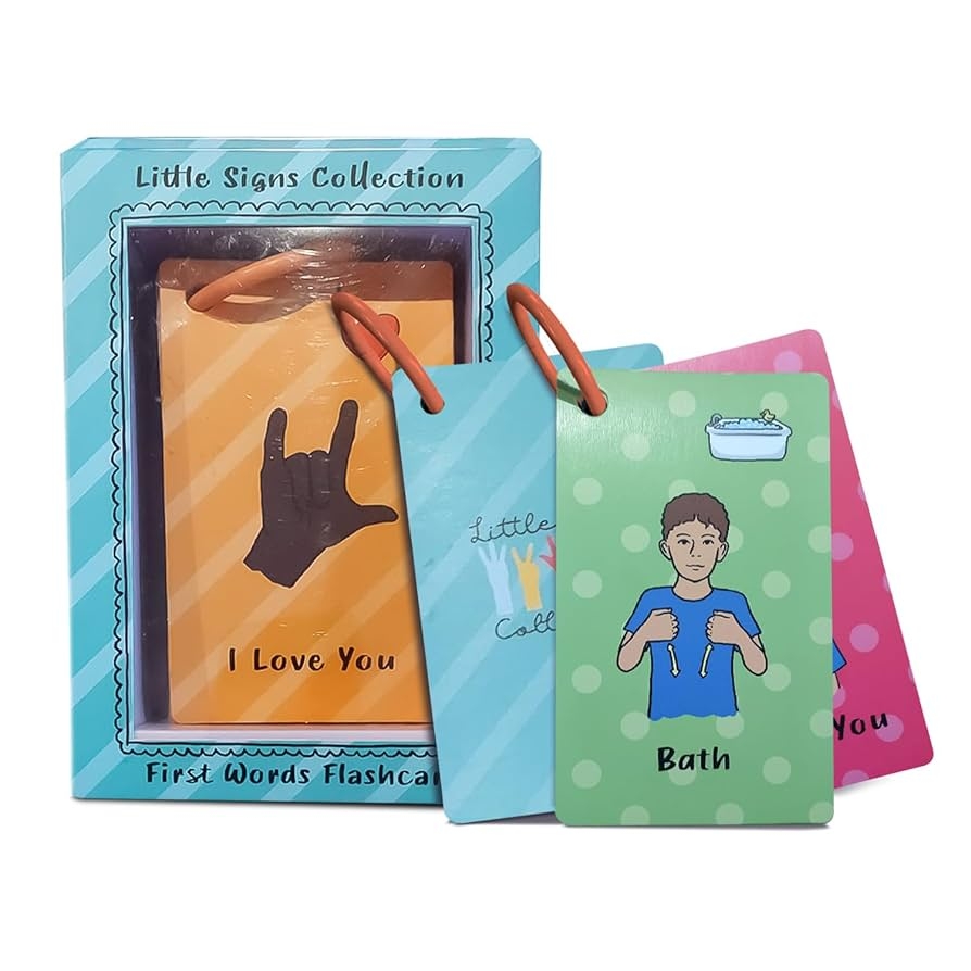 infant sign language flashcards
