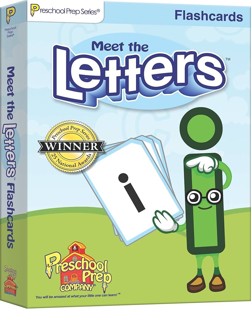 Amazon Preschool Prep Company Meet The Letters Flashcards Kathy Oxley Toys Games