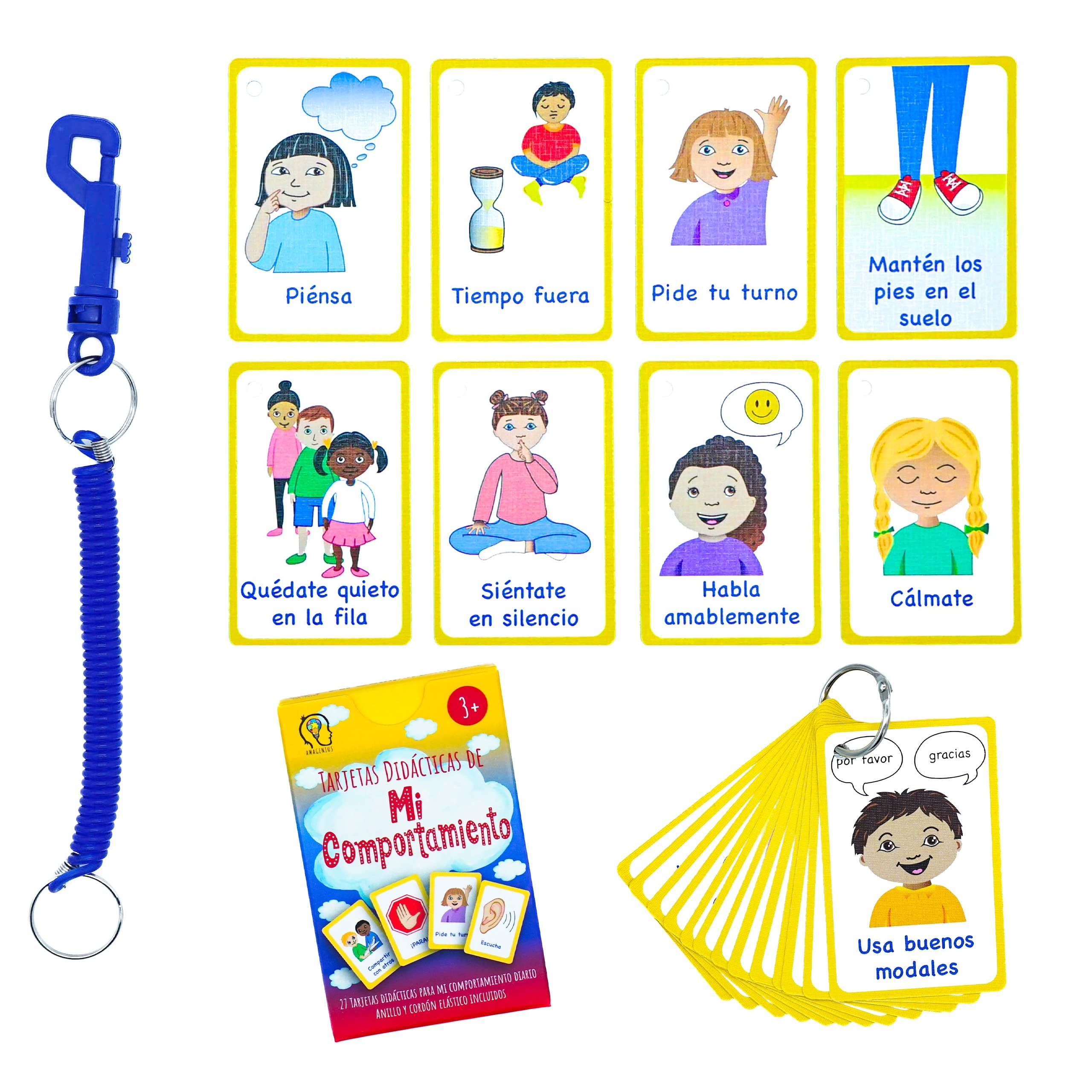 Amazon Spanish My Behaviour Flashcards Spanish Language Flashcards For SEN And EFL Toys Games