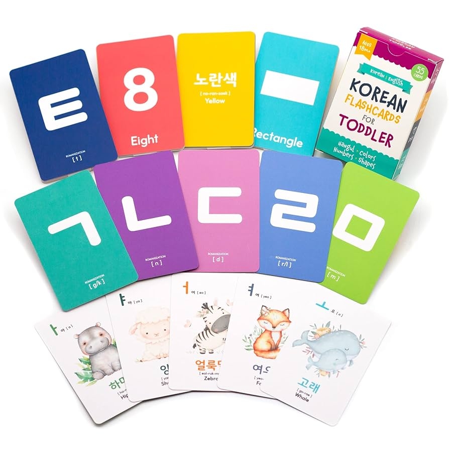 korean vocab flashcards