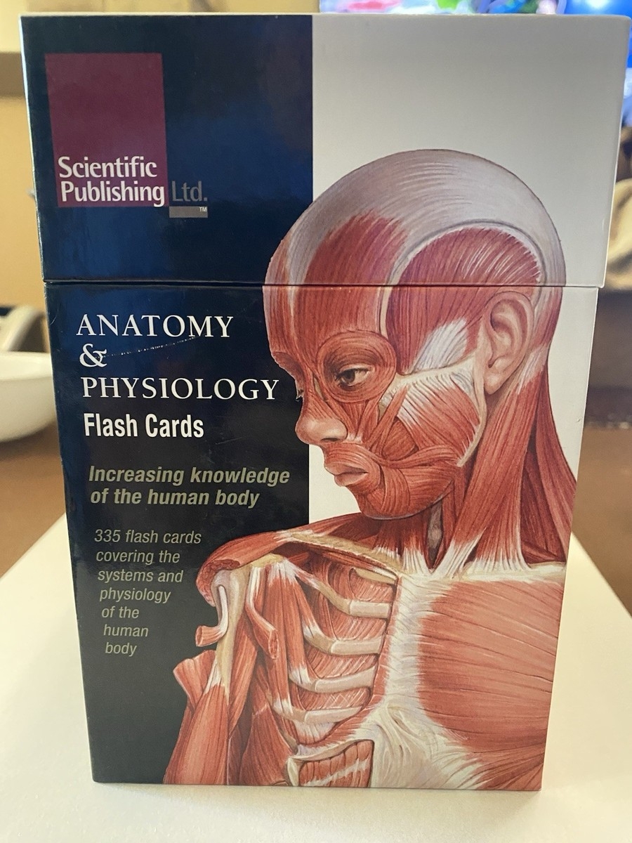 Anatomy And Physiology Flash Cards By Scientific Scientific Publishing Box Set EBay