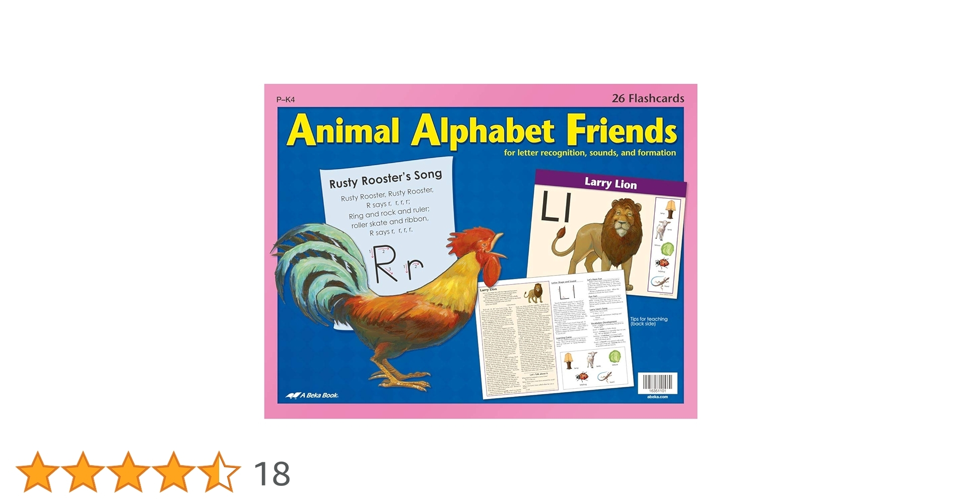 abeka letter picture flashcards