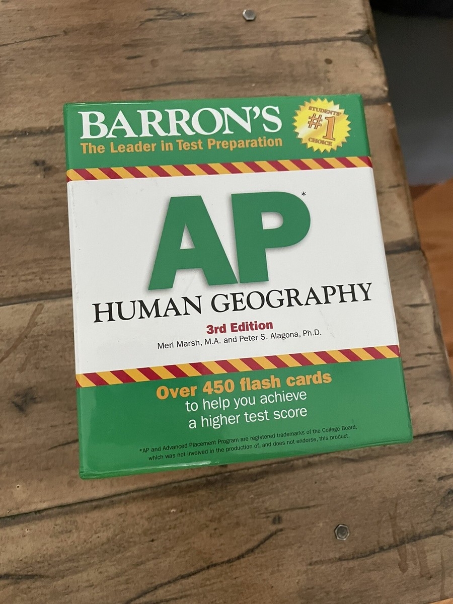 Ap Human Geography Flash Cards EBay