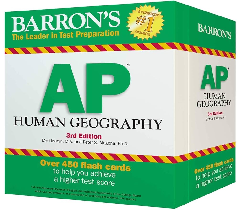 AP Human Geography Flash Cards Marsh Ph D Meredith Alagona Ph D Peter S Amazon de B cher