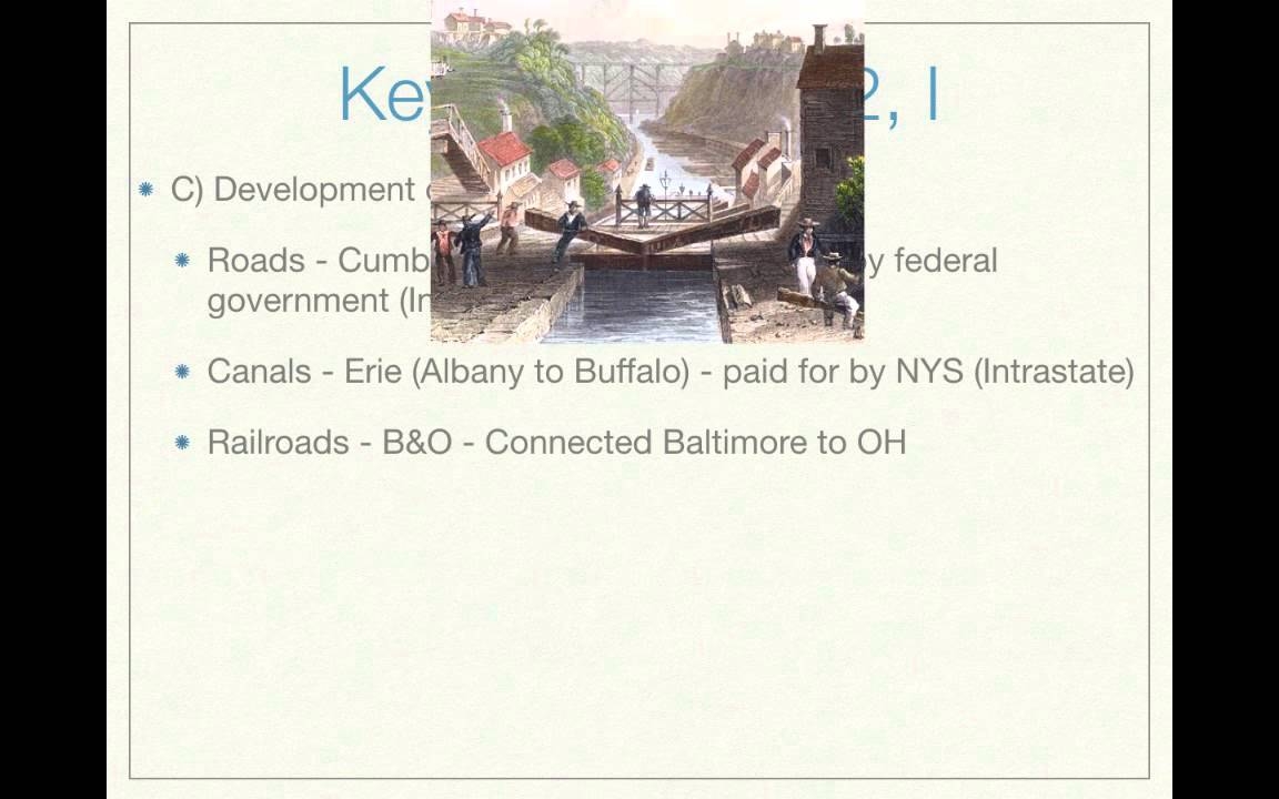 AP US History Curriculum Period 4 1800 1848 APUSHReview