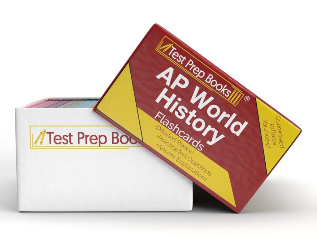 AP World History Modern Prep 2024 And 2025 AP World History Review And Practice Test Questions Color Coded Amazon de Stationery Office Supplies