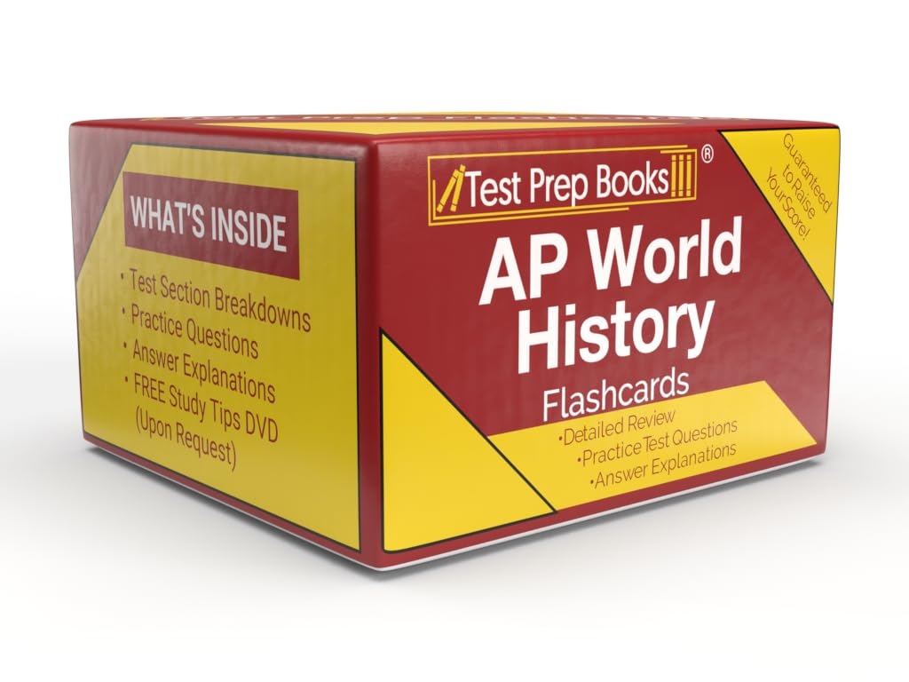 AP World History Modern Prep 2024 And 2025 AP World History Review And Practice Test Questions Color Coded Amazon de Stationery Office Supplies