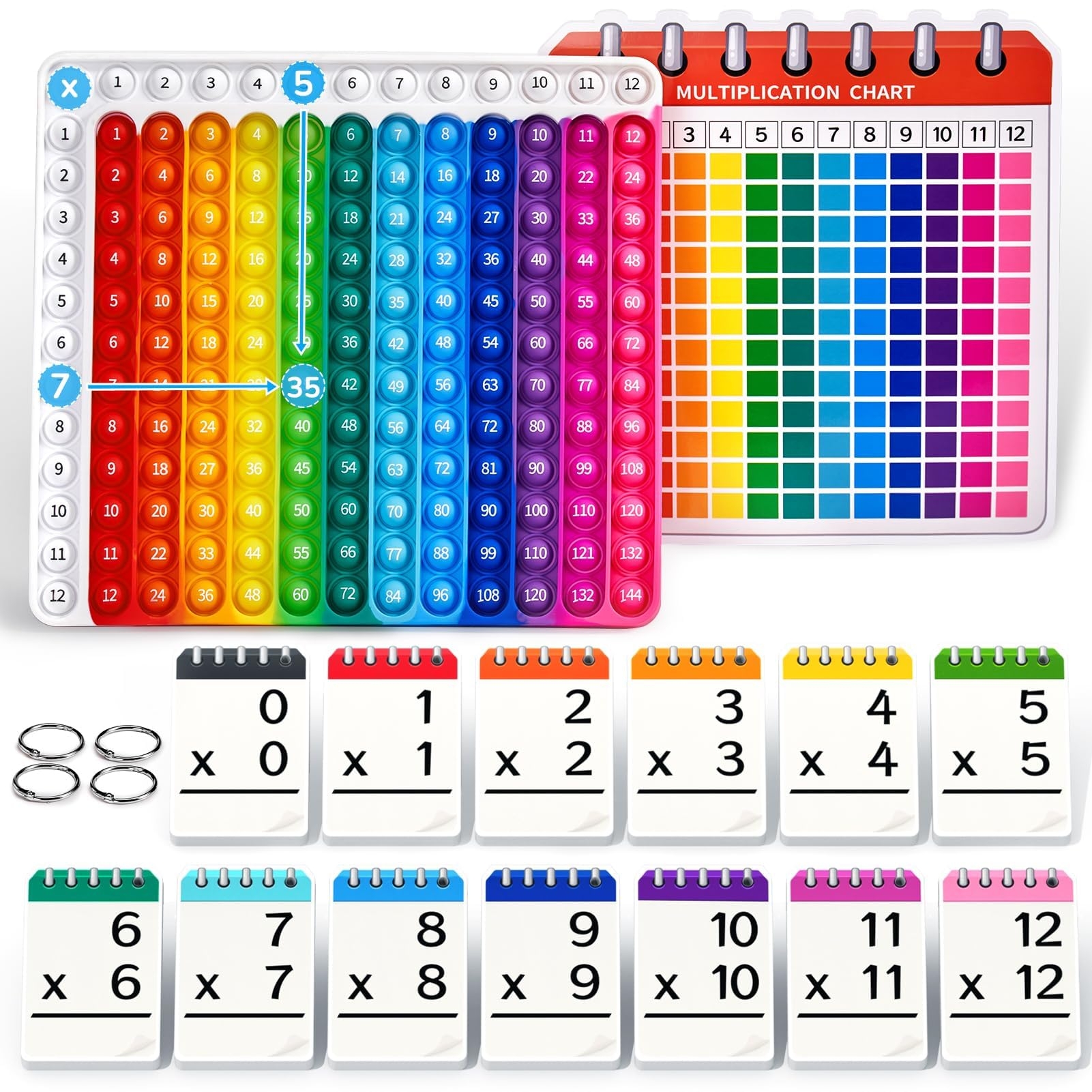 Ascend Math Flash Cards Torlam Multiplication Flash Cards Pop Board Fidget Math Games For Kids Multiplication Flash Cards App