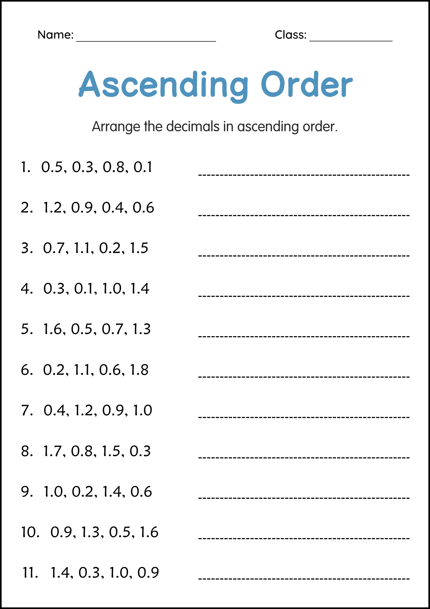 Ascending Order 1 To 1000 Number Math Worksheets For Grade 1 2 3 Made By Teachers Ascending Order 1 To 1000 Number Math Worksheets For Grade 1 2 3 Made By Teachers