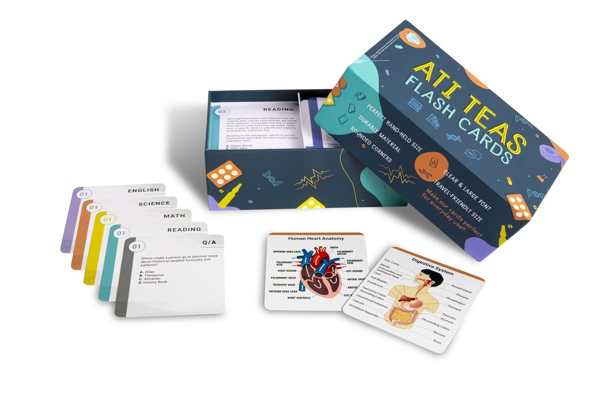 ATI TEAS Study Guide 7 Flashcards ATI TEAS 7th Edition 2024 2025 Includes Practice Test Questions With Explained Answers